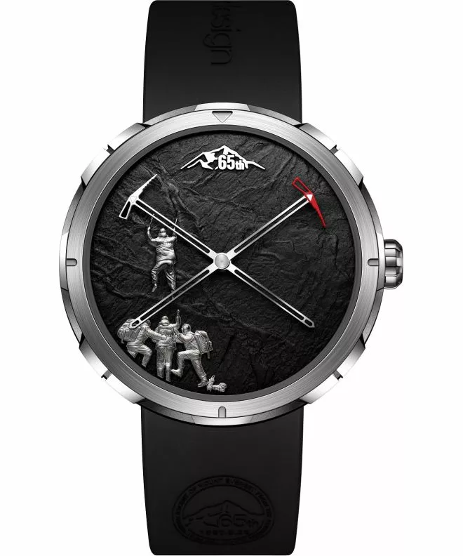 Ciga Design Tourbillon Everest Summit Automatic Titanium unisex karóra U053-TT01-6B