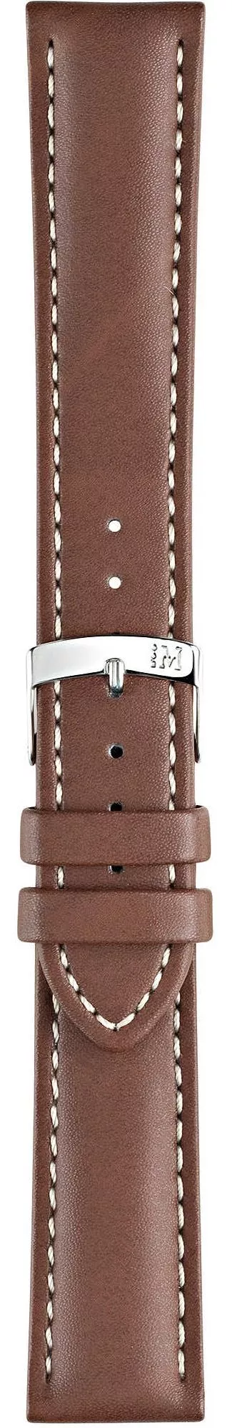 Morellato Green Castagno Grana Calf Brown 20 mm Szíj A01U3687934034CR20
