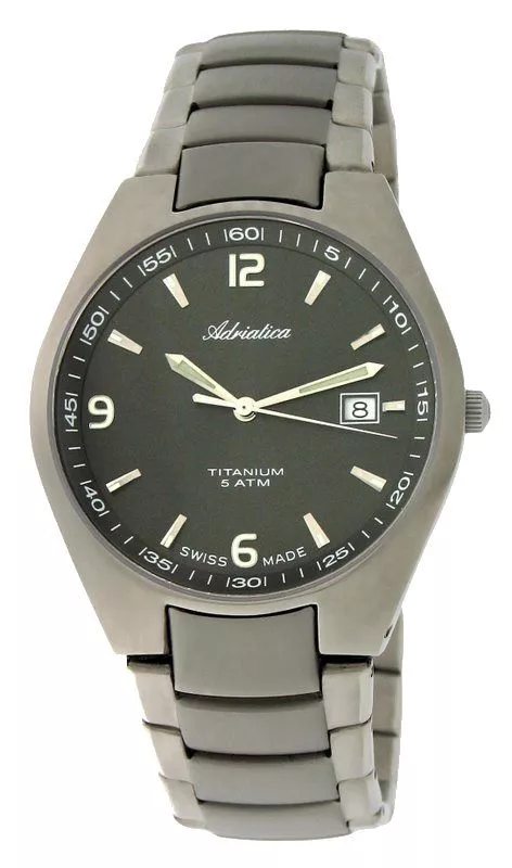 Adriatica Classic Titanium Férfi Karóra A1069.4154Q