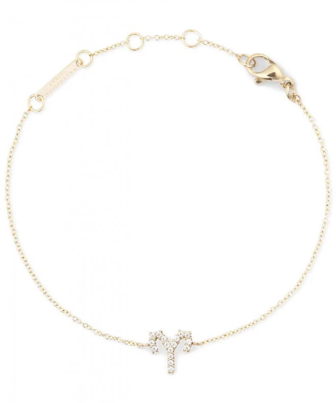 Daniel Wellington Crystal Zodiac Chain Gold Aries karkötő DW00400907