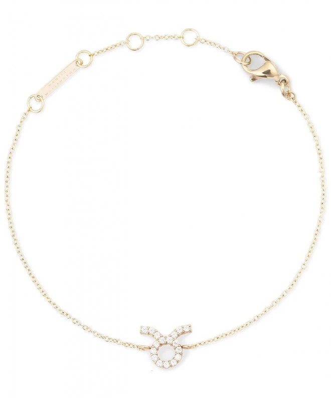 Daniel Wellington Crystal Zodiac Chain Gold Taurus karkötő DW00400908