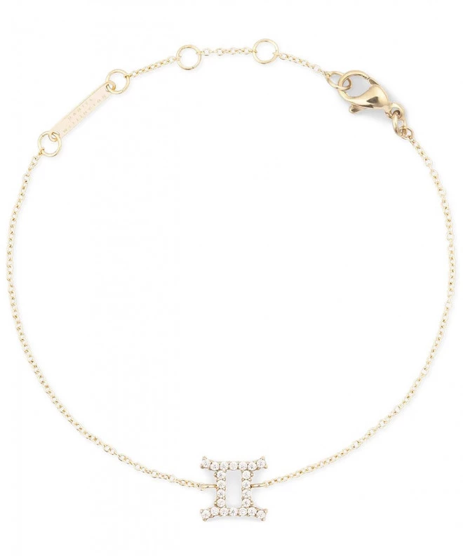 Daniel Wellington Crystal Zodiac Chain Gold Gemini karkötő DW00400909