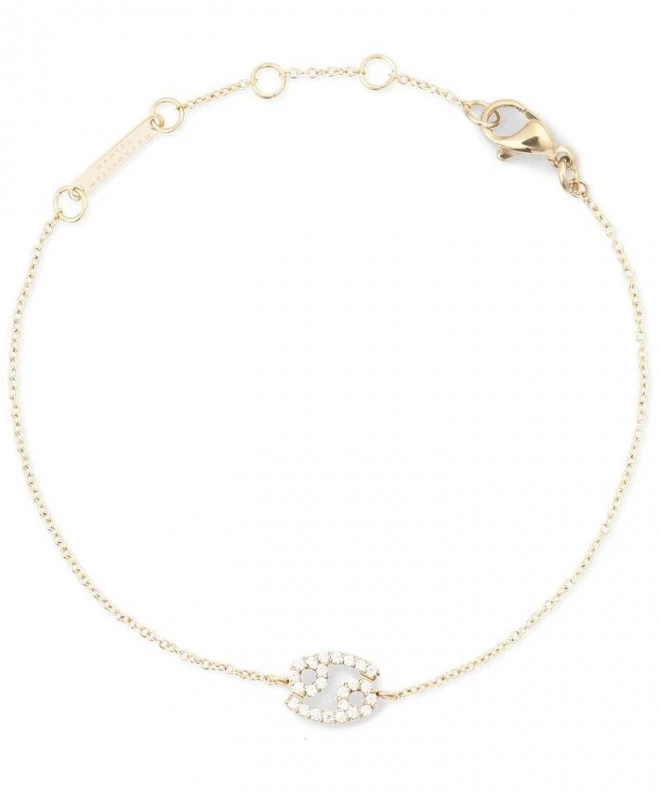 Daniel Wellington Crystal Zodiac Chain Gold Cancer karkötő DW00400910