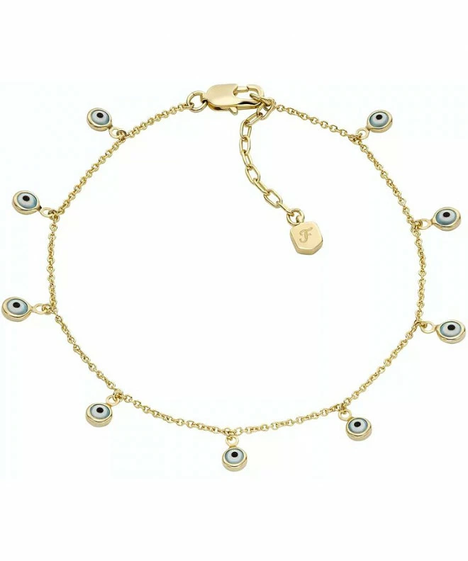 Fossil Sutton Evil Eye Brass karkötő JA7285710