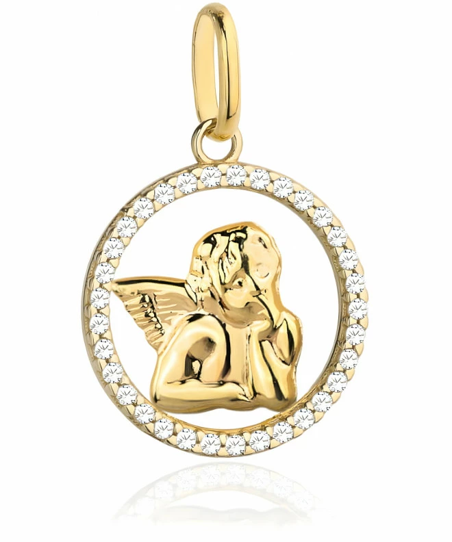 Bonore Medalion - Arany 585 - Cirkónia 147703