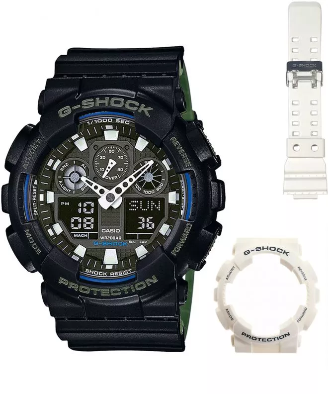 Casio G-Shock GA-100 Original Set férfi karóra GA-100B-Set076