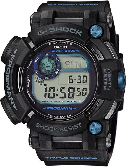 G-SHOCK Casio Frogman férfi karóra GWF-D1000B-1ER