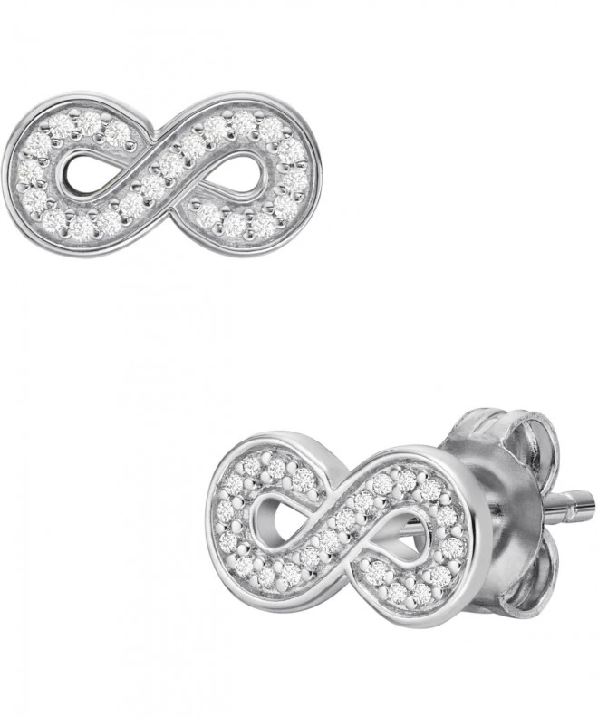 Fossil Infinity Sterling fülbevalók JFS00634040