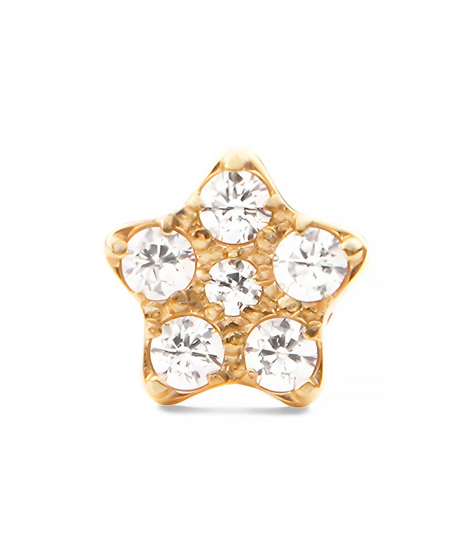 Daniel Wellington Crystal Star Stud Gold fülbevaló DW00400864