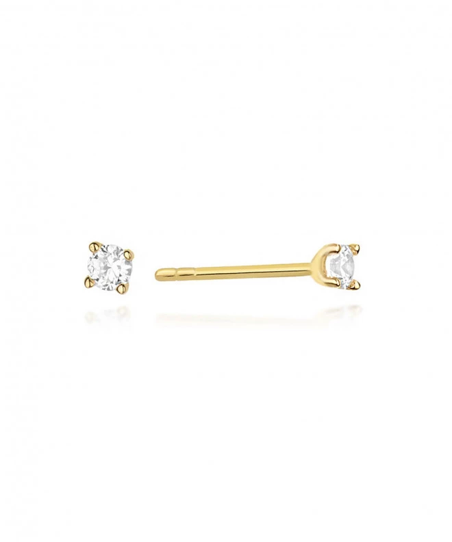 Bonore - Arany 585 - Gyémánt 0,04 ct fülbevalók 128661