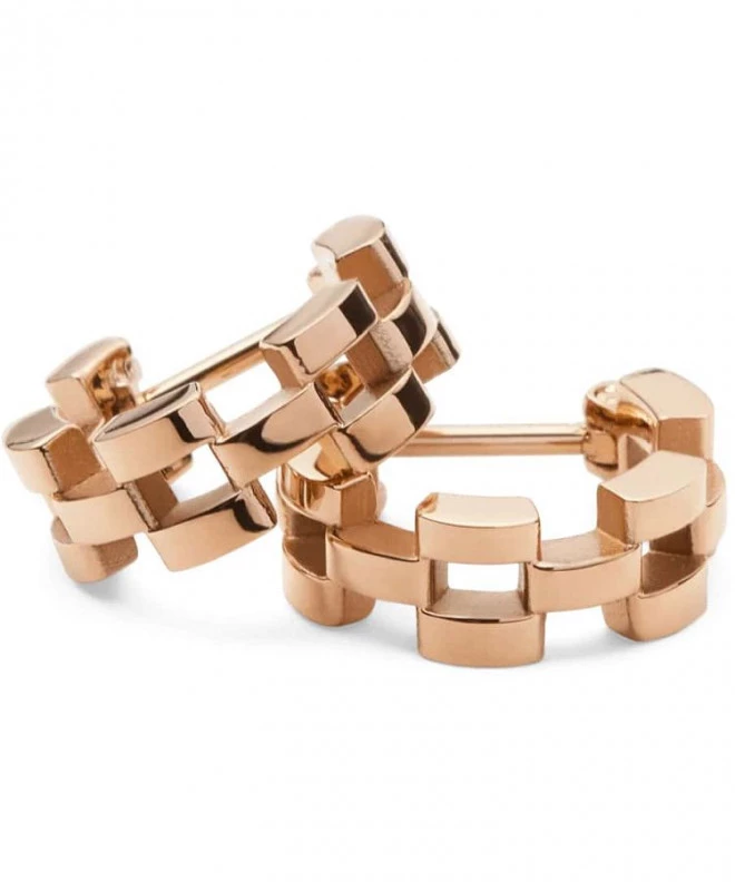 Daniel Wellington 3-Link Rose Gold fülbevalók DW00400959