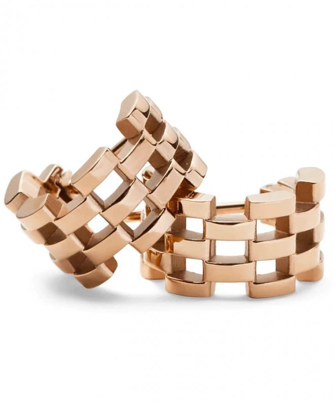 Daniel Wellington 5-Link Rose Gold fülbevalók DW00400960