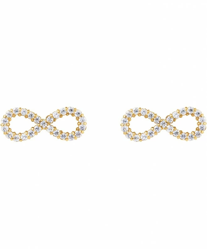 Daniel Wellington Mirelle Infinity Gold fülbevalók DW00401614