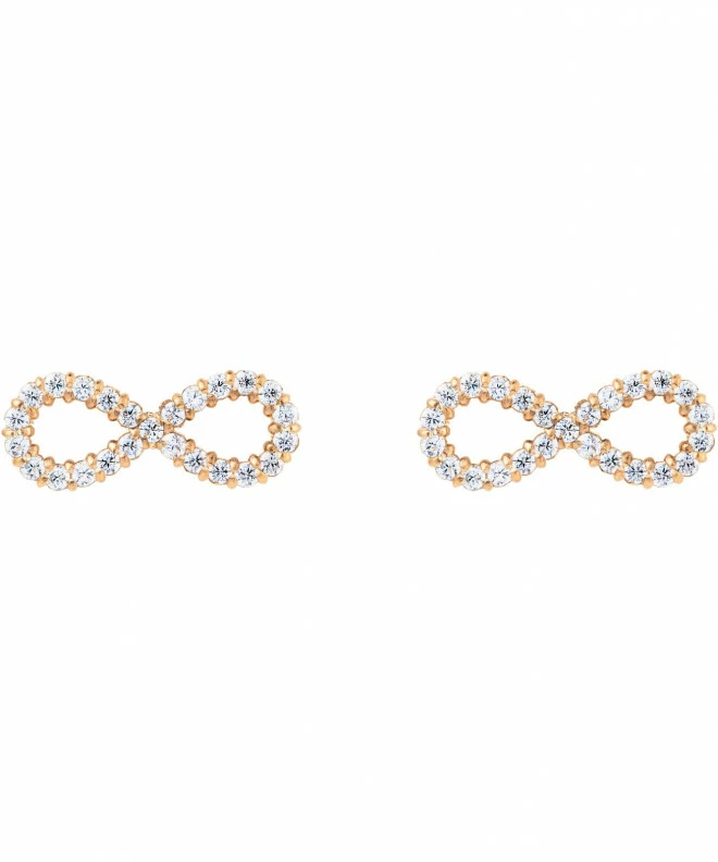 Daniel Wellington Mirelle Infinity Rose Gold fülbevalók DW00401615