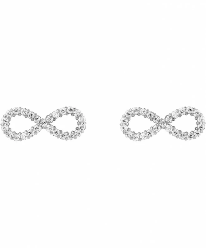 Daniel Wellington Mirelle Infinity Silver fülbevalók DW00401616