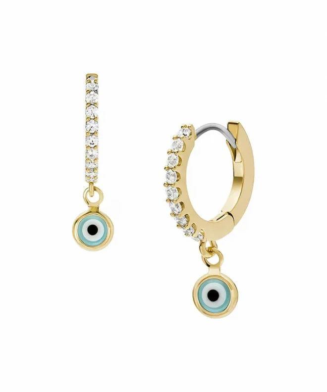 Fossil Sutton Evil Eye Brass fülbevalók JA7286710