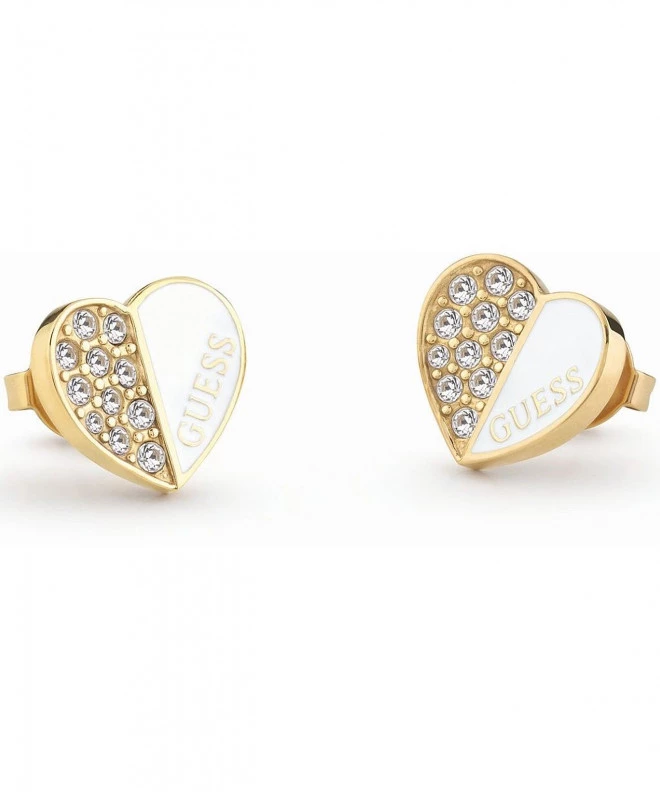 Guess Lovely Guess fülbevalók JUBE03048JWYGWHT/U