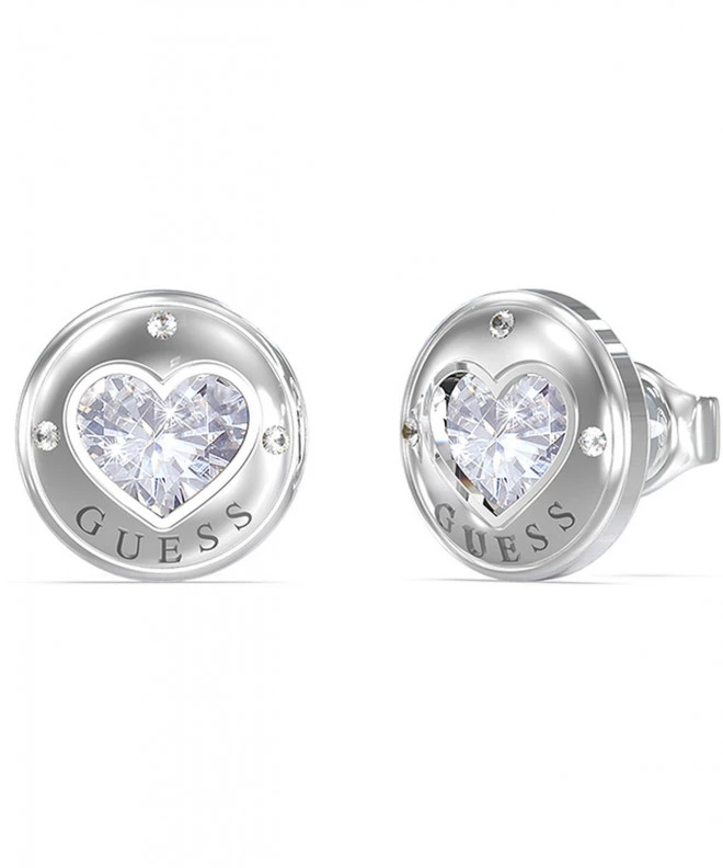 Guess Rolling Hearts fülbevalók JUBE03349JWRHT/U
