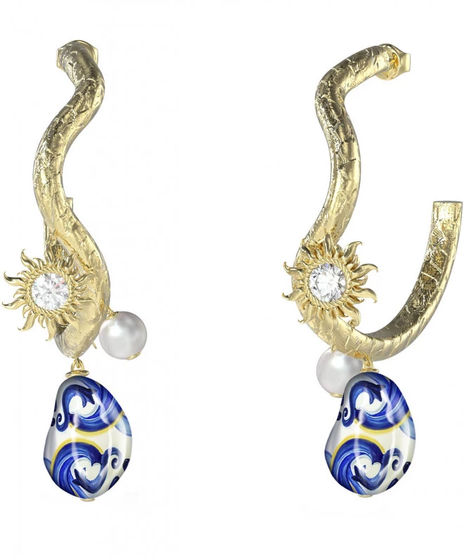 Guess Soleluna fülbevalók JUBE05084JWYGWBT/U