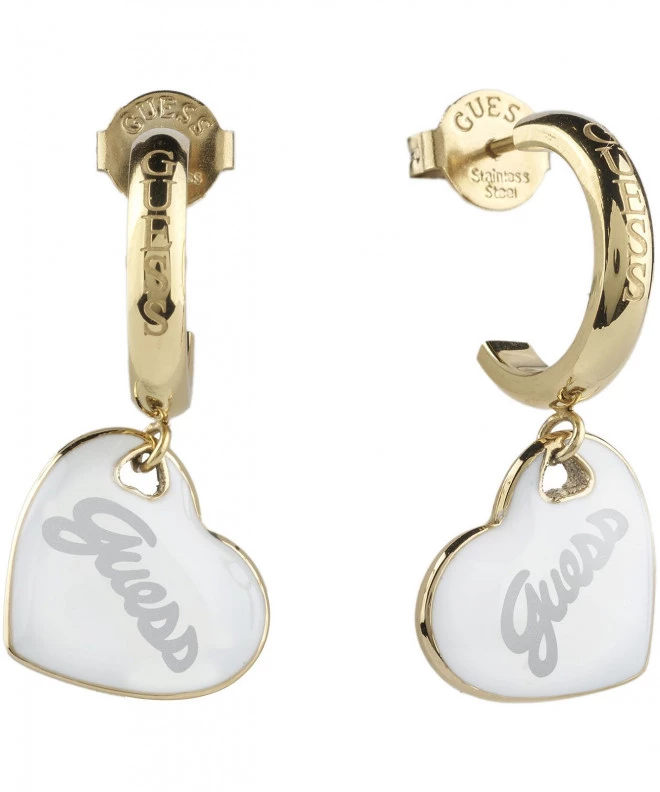 Guess Vintage Guess fülbevalók JUBE05151JWYGWHT/U