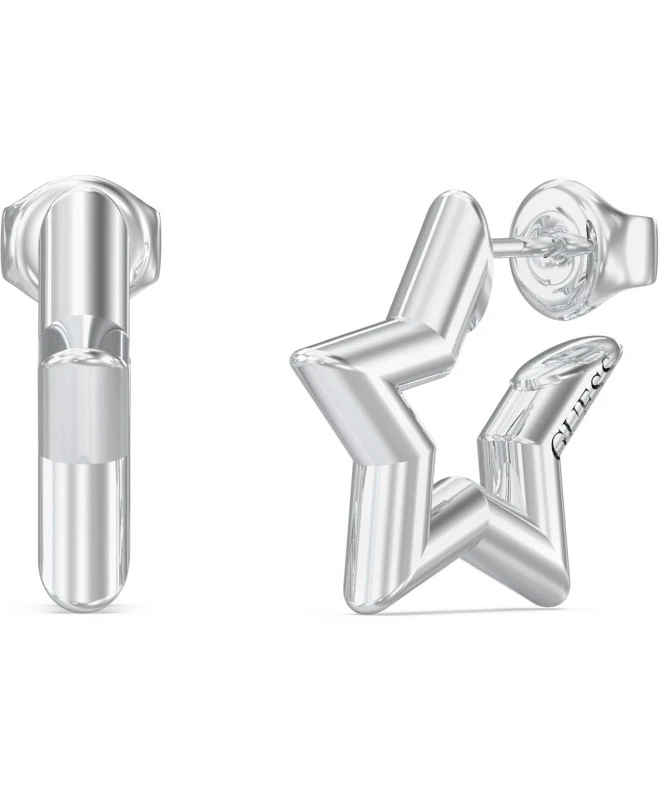 Guess Iconique Silver fülbevalók JUBE05539JWRHT-U