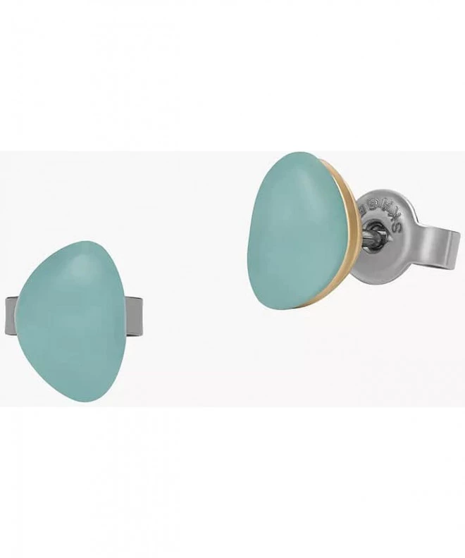 Skagen Sea Glass Mint Green Stud fülbevalók SKJ1805710
