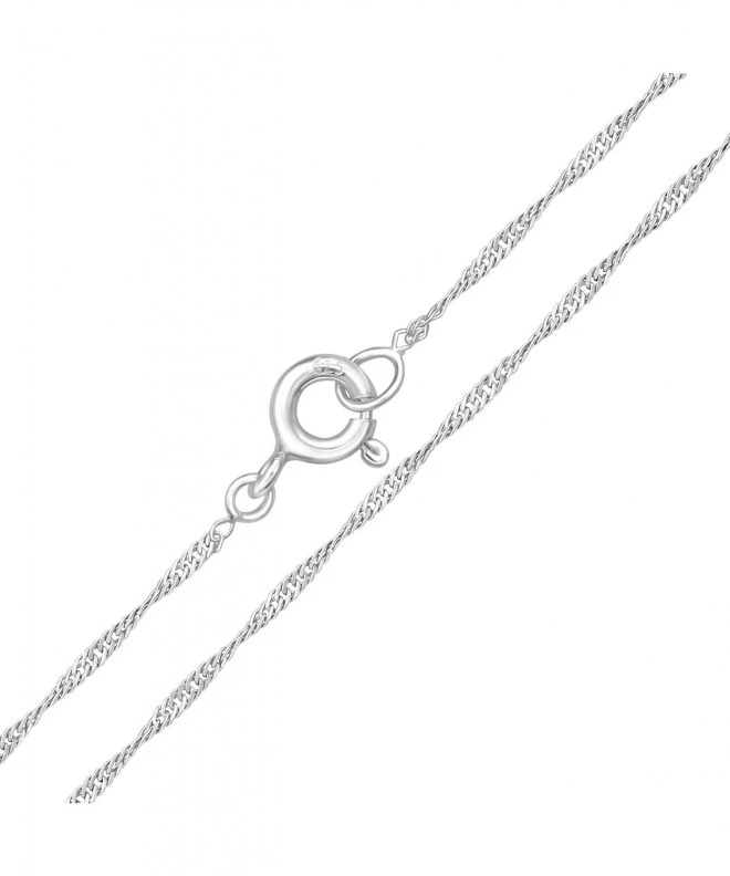 Bonore Hossz 45 cm, Szélesség 1.2 mm - Ezüst 925 lánc 167651