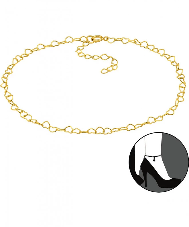 Bonore Hossz 26 cm, Szélesség 0.5 mm - Aranyozott Ezüst 925 lánc 168081