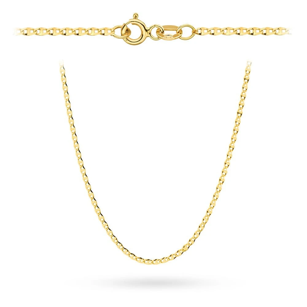 Bonore Hossz 50 cm, Szélesség 3.9 mm - Arany 585 - Típus Gucci lánc 174388