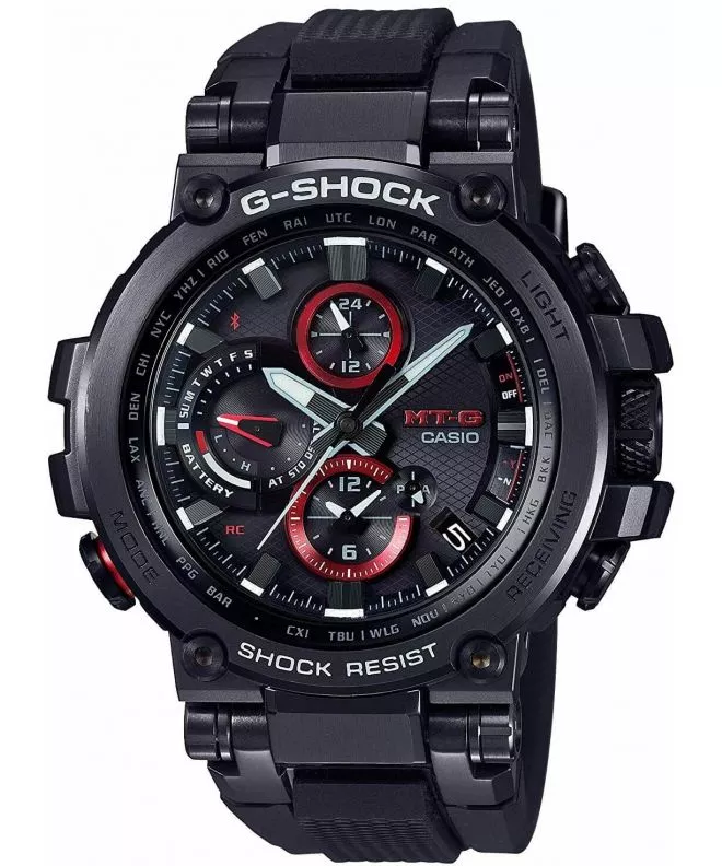 G-SHOCK Exclusive Metal Twisted G 2-Way Sync férfi karóra MTG-B1000B-1AER