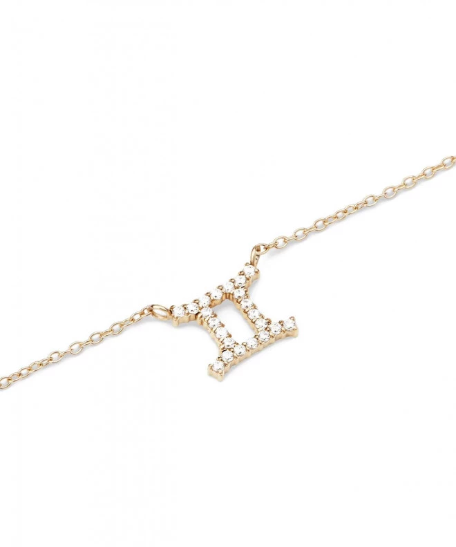 Daniel Wellington Crystal Zodiac Chain Gold Gemini nyaklánc DW00400921