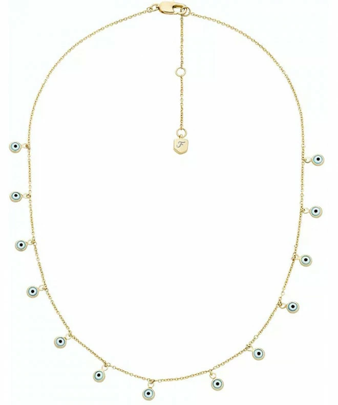 Fossil Sutton Evil Eye Brass nyaklánc JA7283710