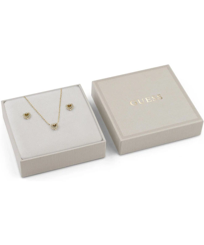 Guess Heart SET nyaklánc JUBS05115JWRHT-U
