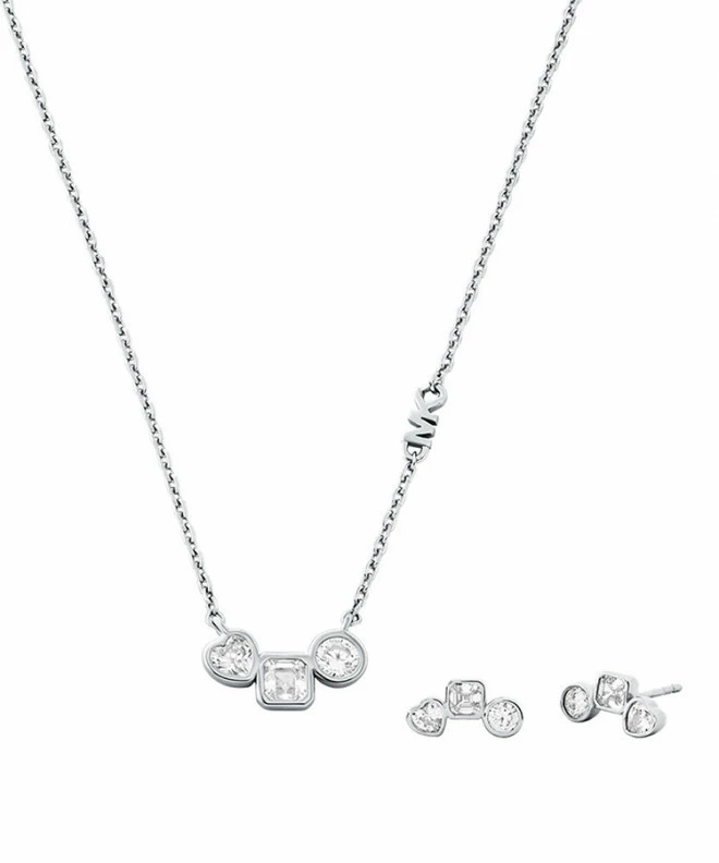 Michael Kors Premium Silver SET nyaklánc MKC1767SET