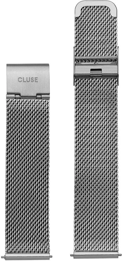 Cluse Boho Chic Mesh Silver 18 mm Szíj CS1401101008 (CLS045)