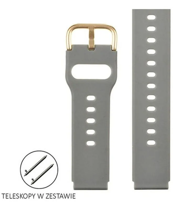 Pacific Silicone 18 mm szíj PCP00068