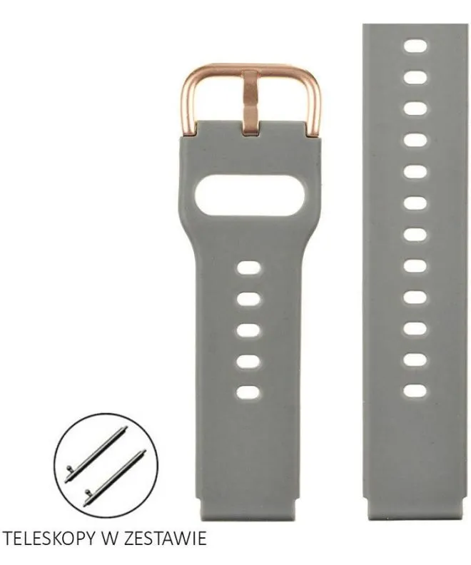 Pacific Silicone 22 mm szíj PCP00073