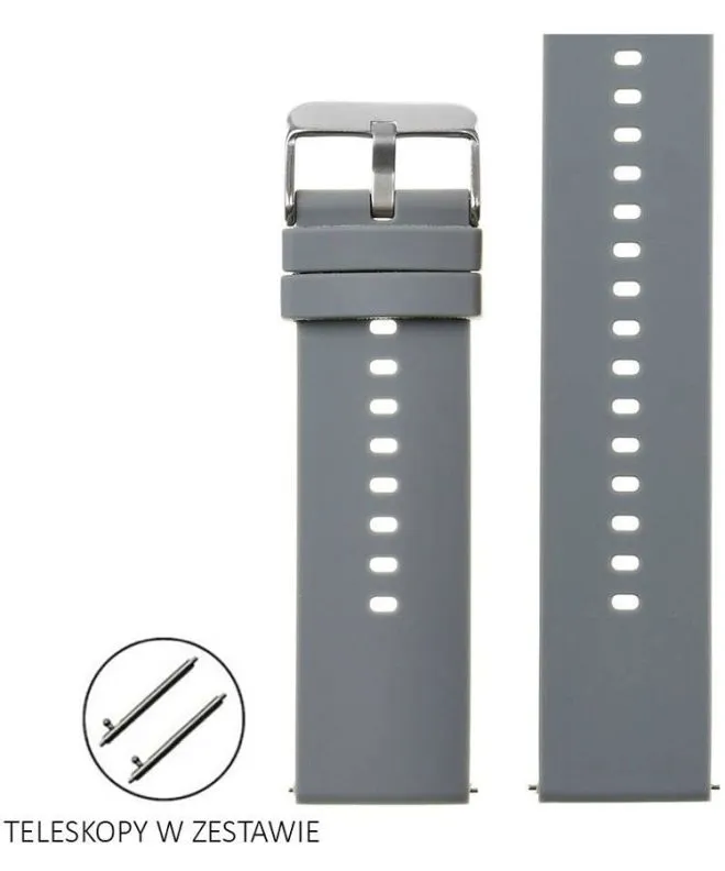Pacific Silicone 18 mm szíj PCP00154