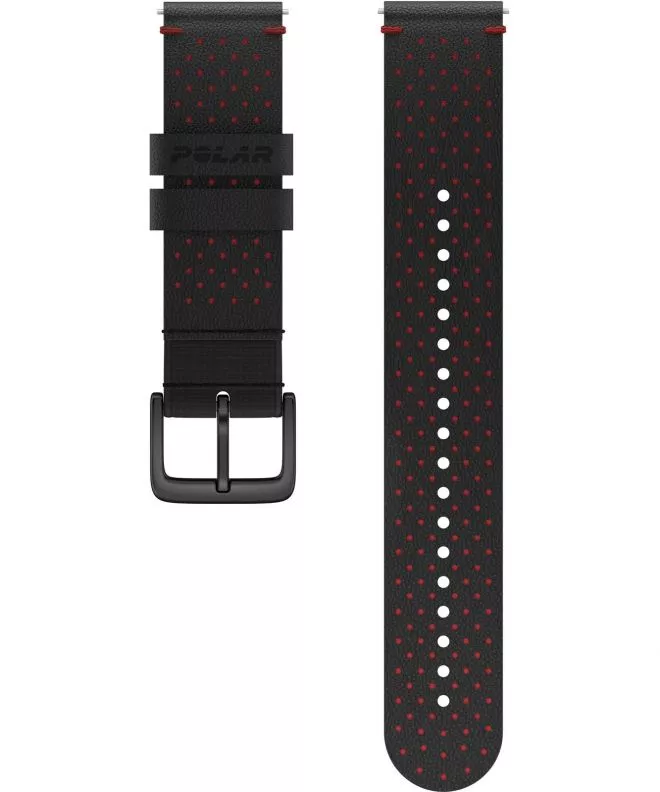 Polar Perforated Leather Black-Red M/L Szíj 725882061320