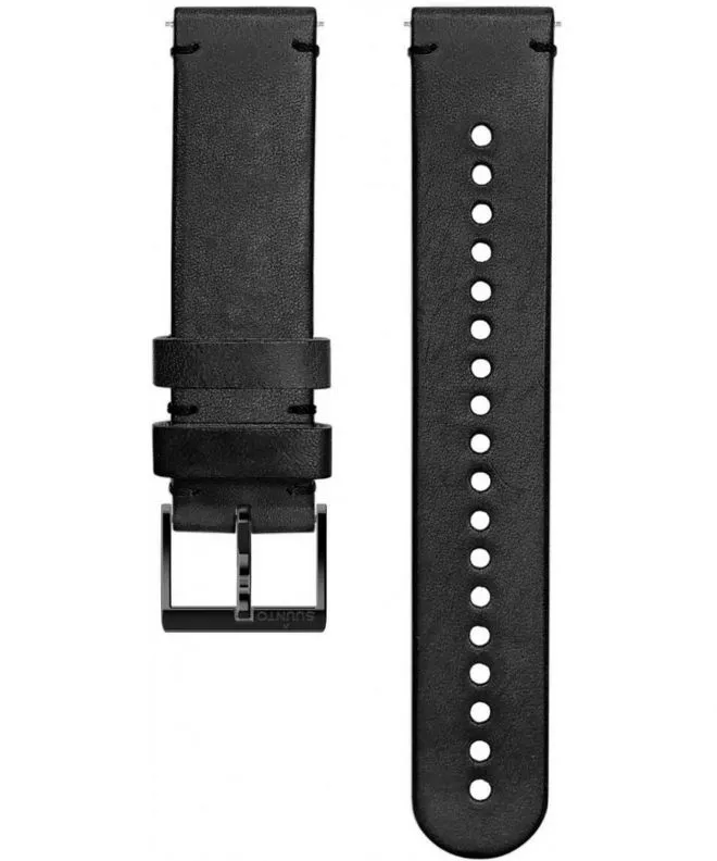 Suunto Urban 2 Leather Strap Black Black Size M 20 mm Szíj SS050398000