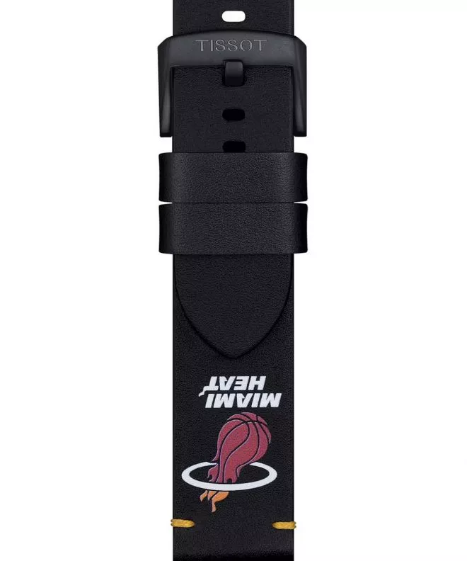 Tissot NBA Leather Strap Miami Heat Limited Edition 22 mm Szíj T852.047.520