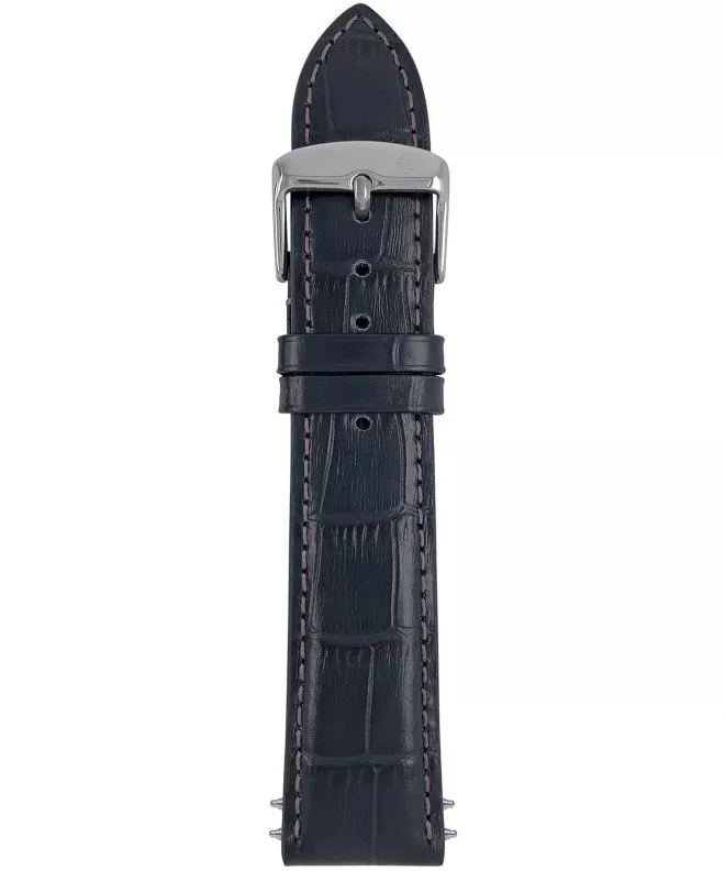 Zeppelin Navy Blue Leather szíj 9LZ381012CA2220