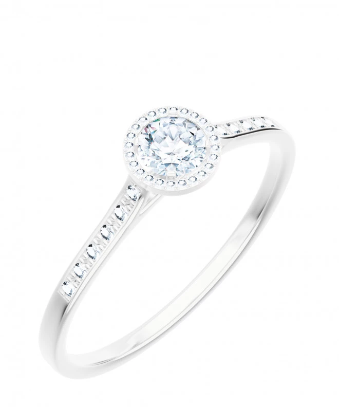 Bonore - Fehér Arany 585 - Gyémánt 0,4 ct gyűrű 118277