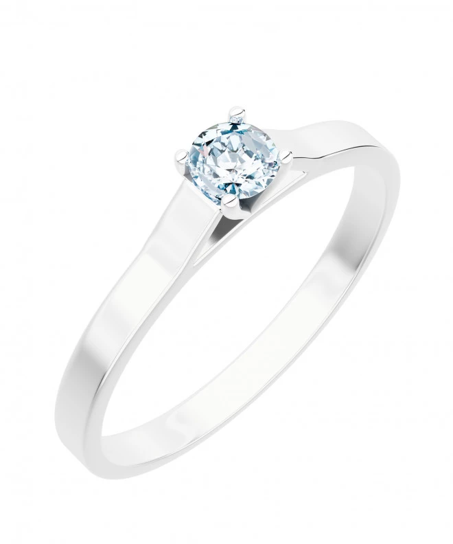 Bonore - Fehér Arany 585 - Gyémánt 0,4 ct gyűrű 116215