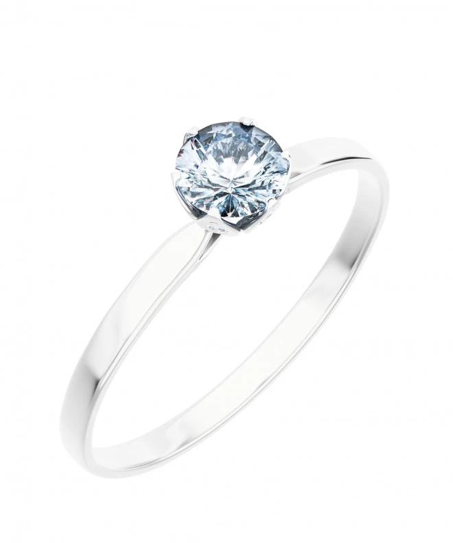Bonore - Fehér Arany 585 - Gyémánt 0,7 ct gyűrű 118259