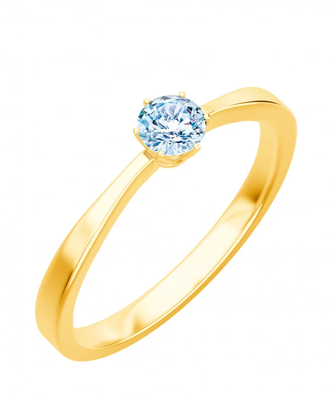 Bonore - Arany 585 - Gyémánt 0,4 ct gyűrű 90286