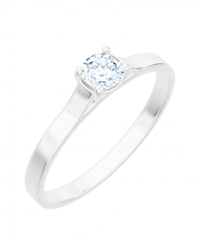 Bonore - Fehér Arany 585 - Gyémánt 0,4 ct gyűrű 116221