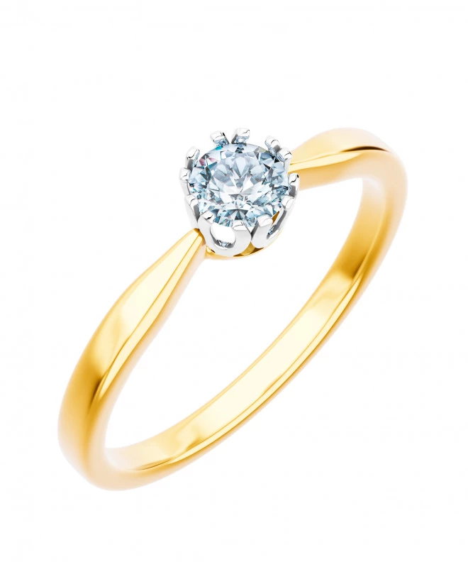 Bonore - Arany 585 - Gyémánt 0,4 ct gyűrű 90282