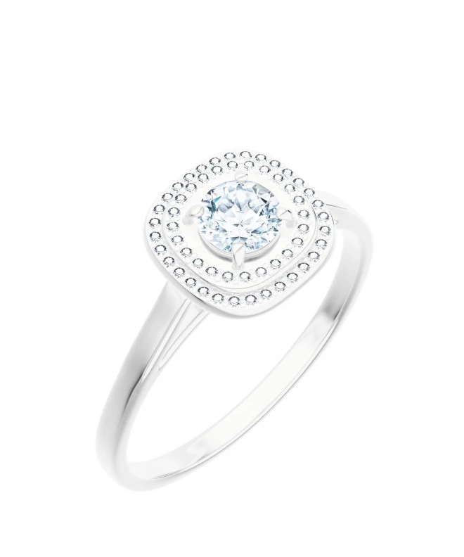 Bonore - Fehér Arany 585 - Gyémánt 0,4 ct gyűrű 105791
