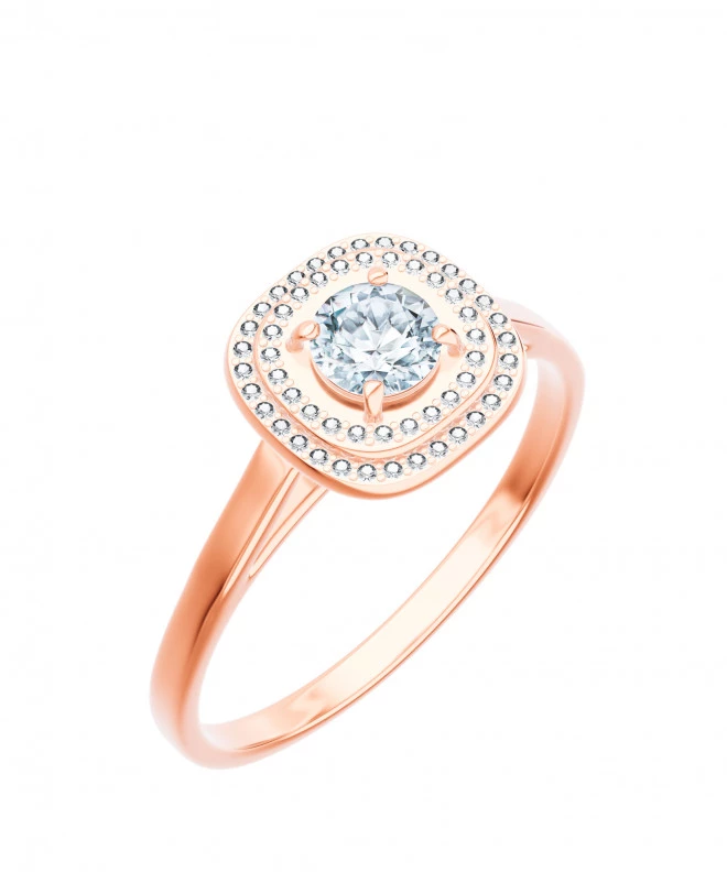 Bonore - Rózsaszín Arany 585 - Gyémánt 0,4 ct gyűrű 102705